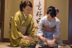Japanese Table Manners Class and Etiquette Training Over a Tea Course in Tokyo