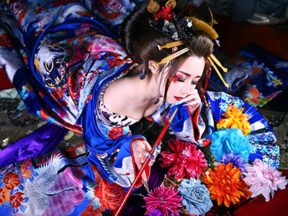 Oiran Cosplay Costume Rental Dress Up Experience – Dress as an Oiran Tokyo